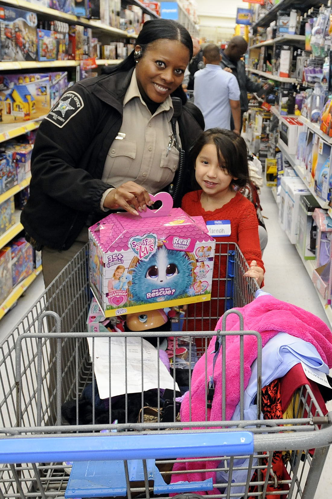 Cops & Kids Christmas shopping
